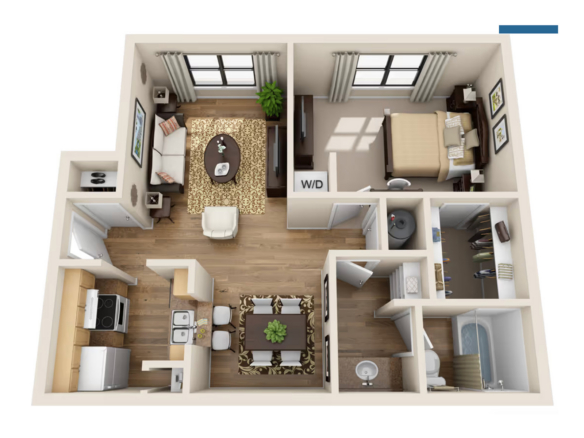 Apartment floor plan