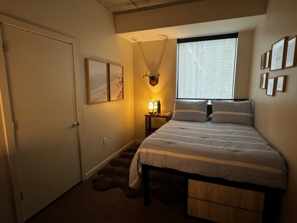 Apartment bedroom
