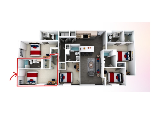 Apartment floor plan