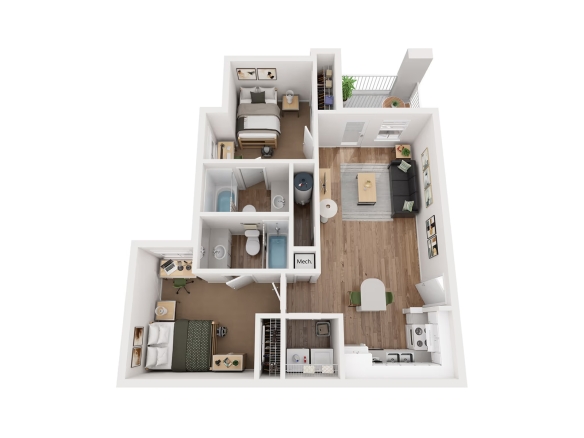 Apartment floor plan