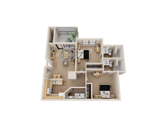Apartment floor plan