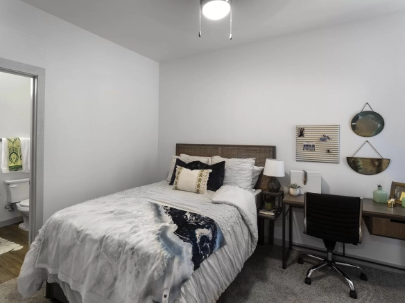 Apartment bedroom